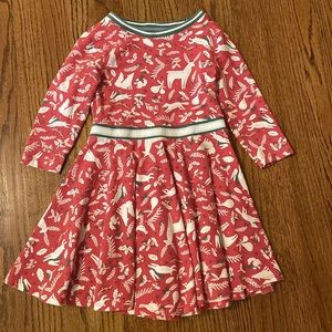 Mini Boden Christmas dress size 5-6 girls.